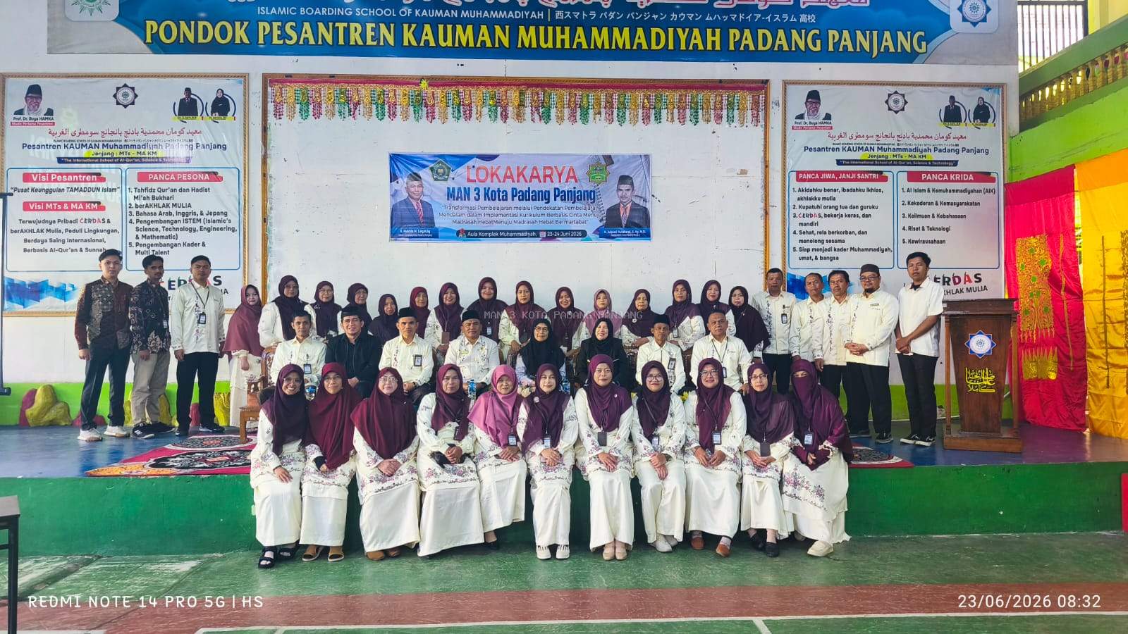 Perkuat Kekompakan dan Semangat Transformasi, MAN 3 Kota Padang Panjang Gelar Lokakarya dan Capacity Building Padang Panjang 