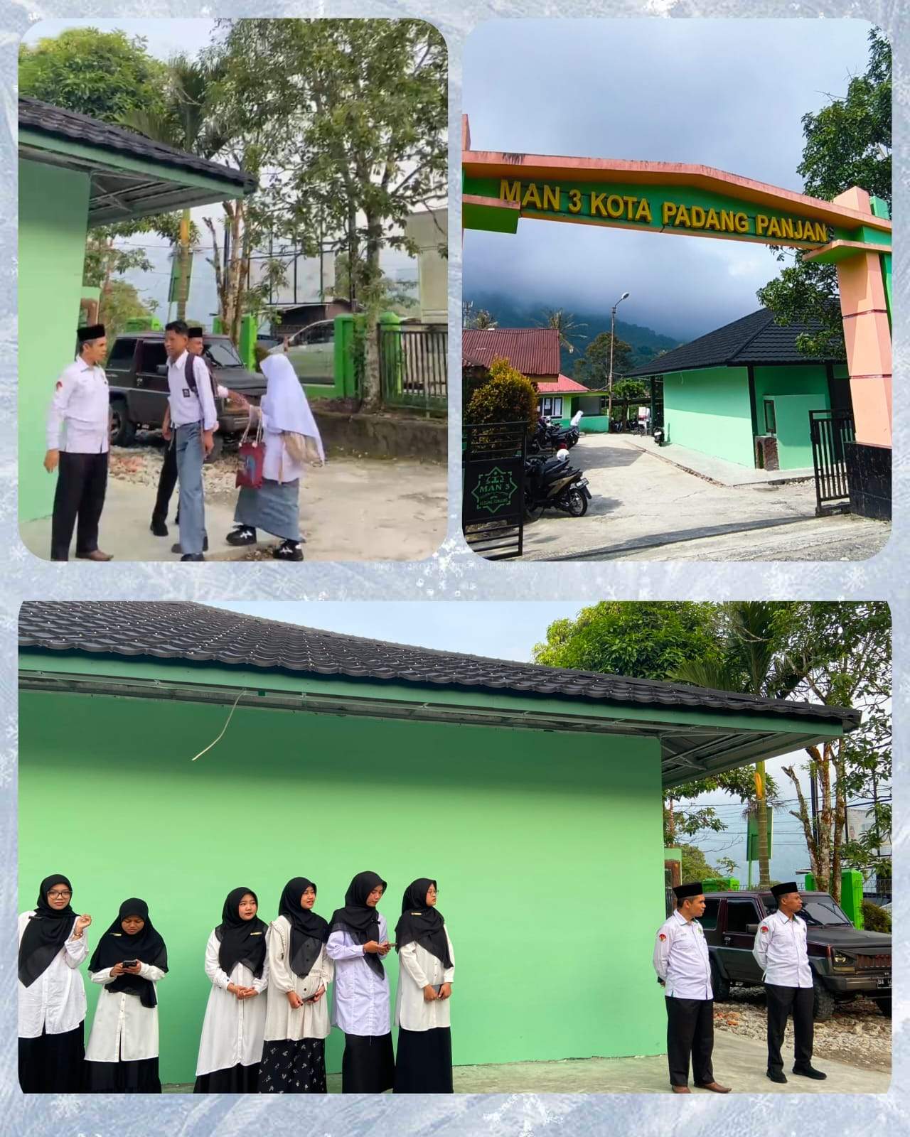 Senyum, Sapa, Salam Awali Pekan Baru, MAN 3 Kota Padang Panjang Perkuat Kedisiplinan dan Kedekatan Wali Kelas dengan Siswa