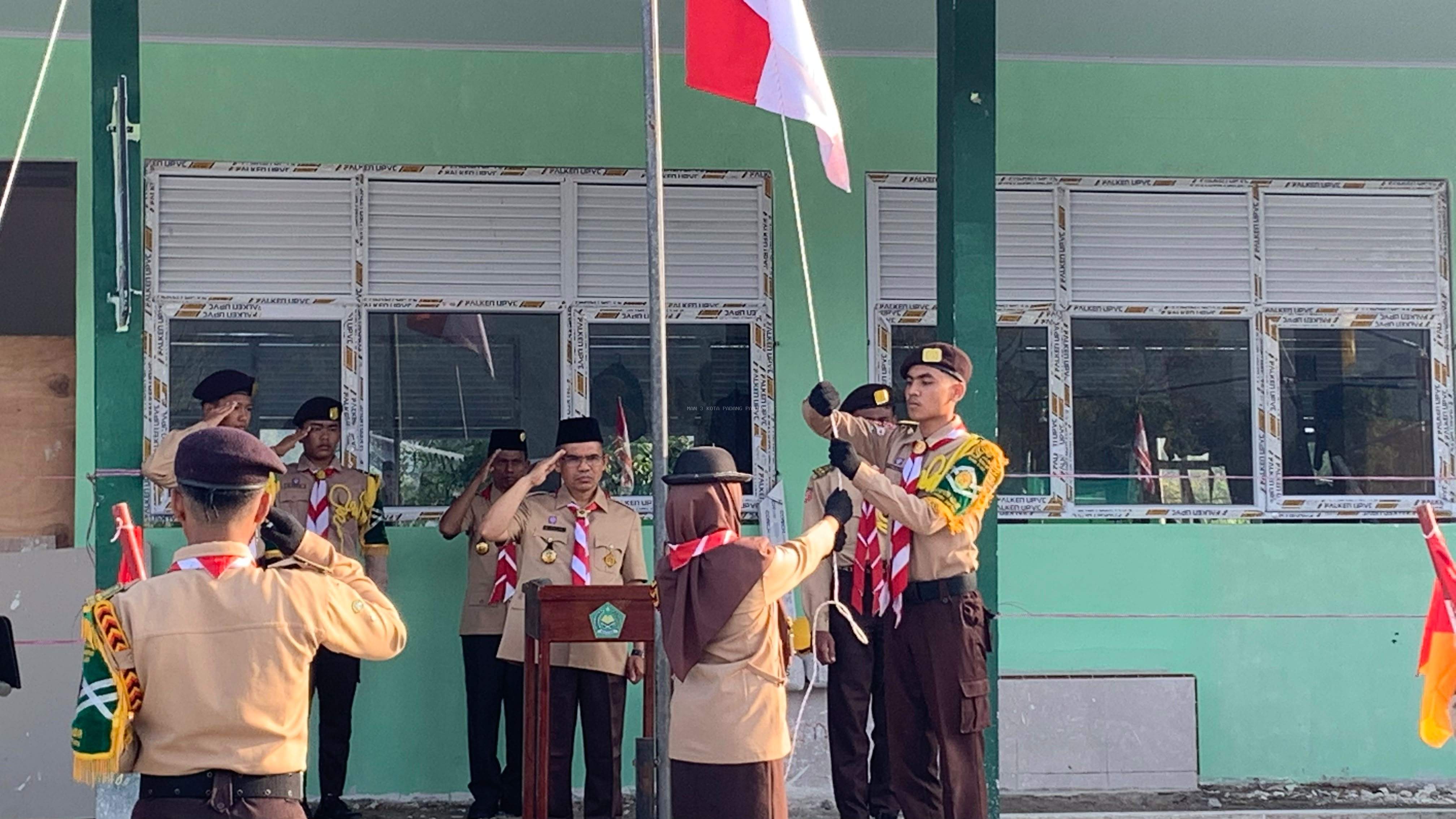 Semangat Pramuka, Bangun Integritas: MAN 3 Padang Panjang Peringati Hari Pramuka ke-65 dan Buka KEMSEDA 2026
