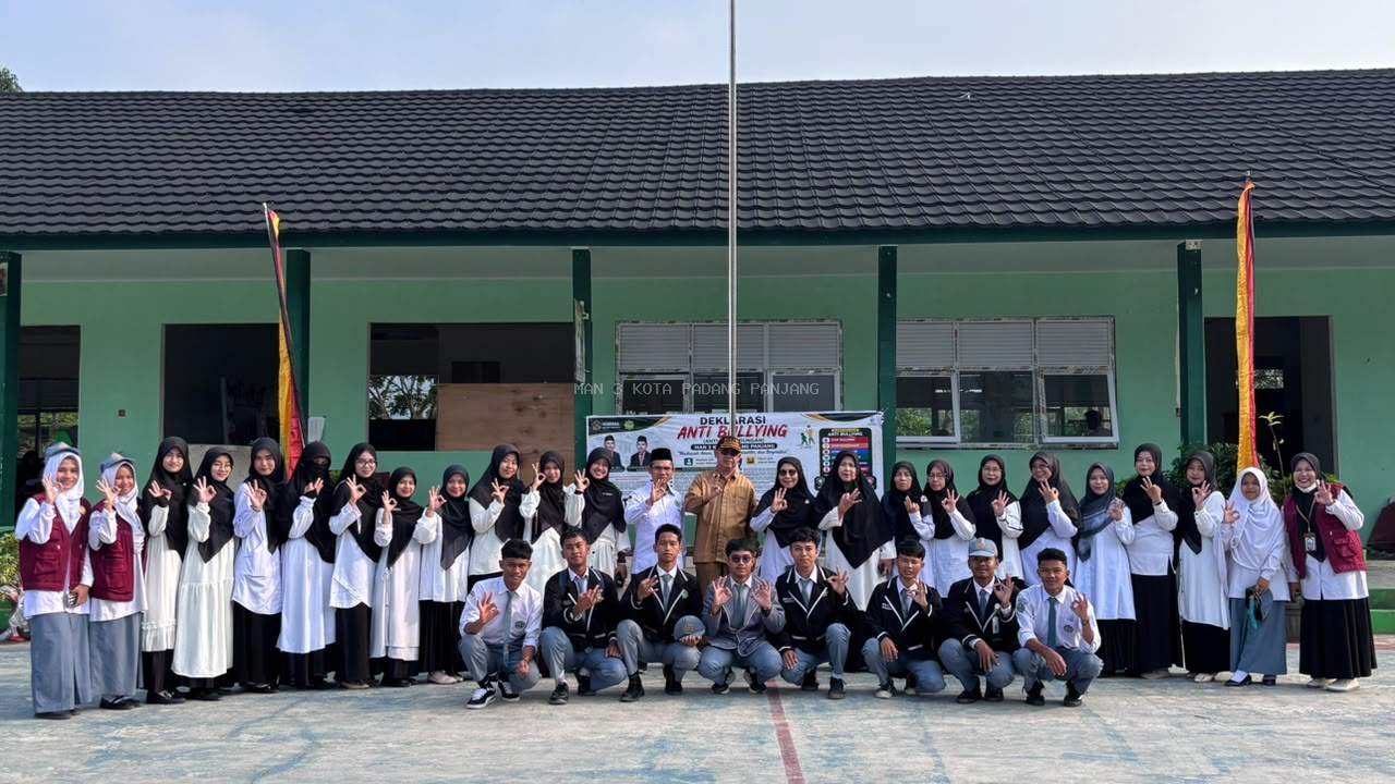 MAN 3 Padang Panjang Teguhkan Komitmen Dukung Gerakan Anti-Bullying
