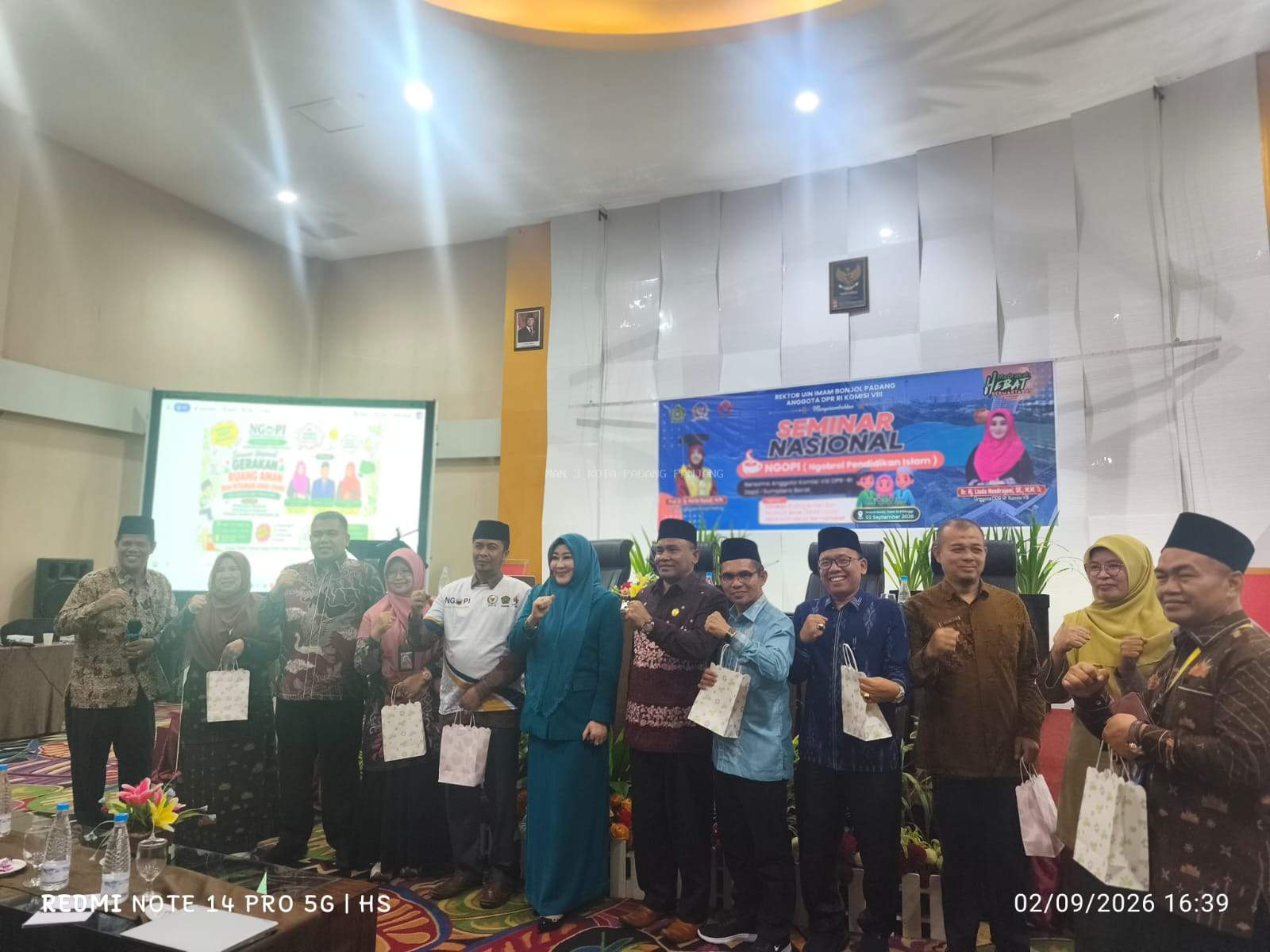 Bahas RANA dan Tata Kelola Madrasah, MAN 3 Kota Padang Panjang Ikut NGOPI di Grand Rocky Hotel